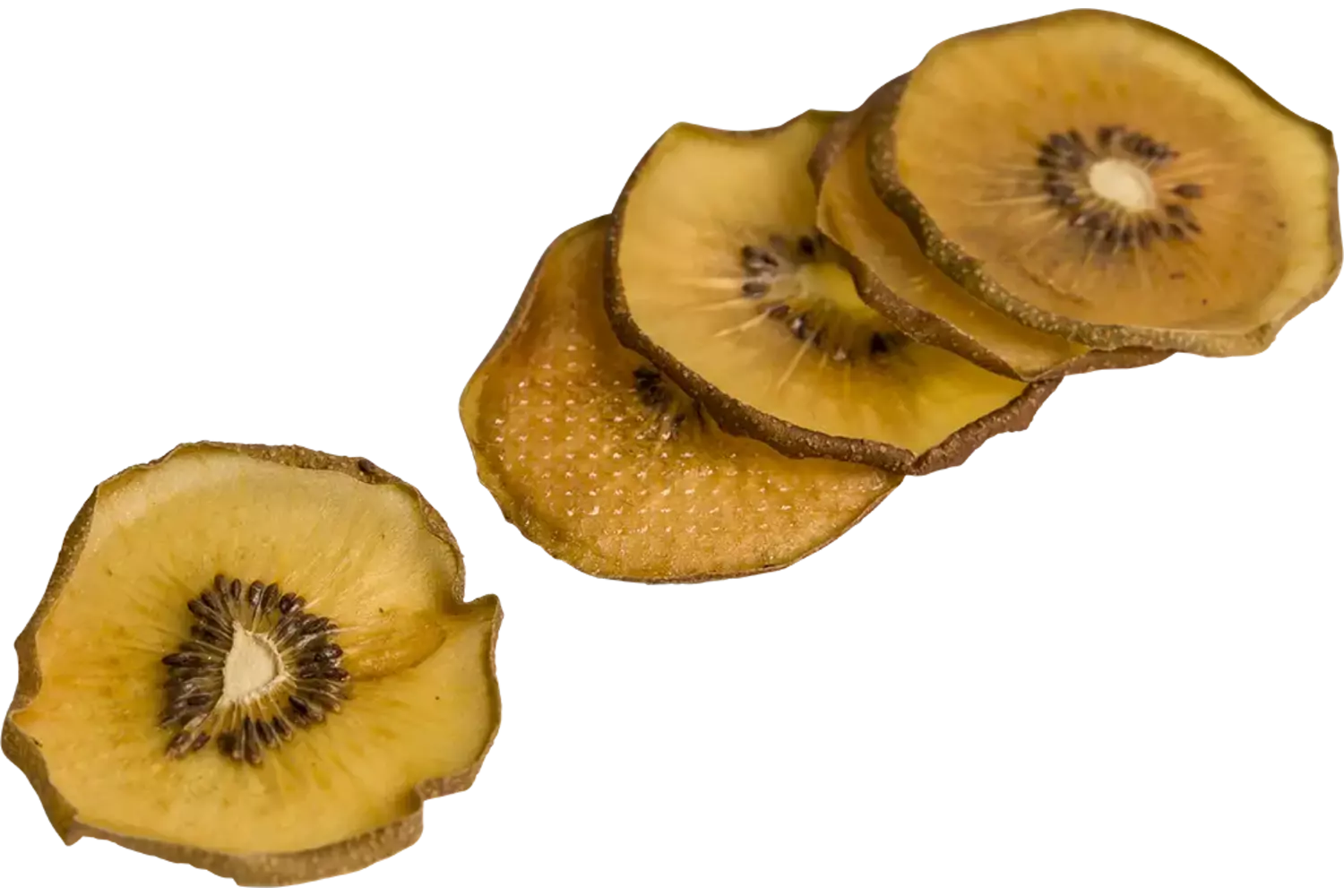 Gedr. gele kiwi schijfjes 80-120st stuk 1